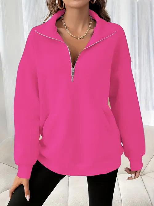 Susan – Half-Zip Pullover