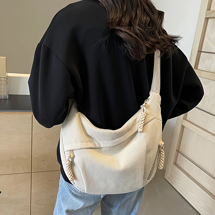 Alvara – Striped Shoulder Bag