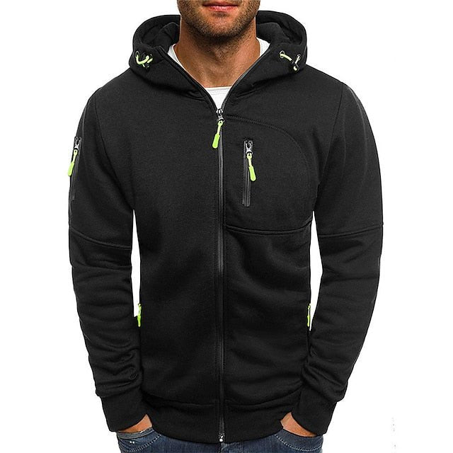 Lukas – Zip-Up Hooded Jacket