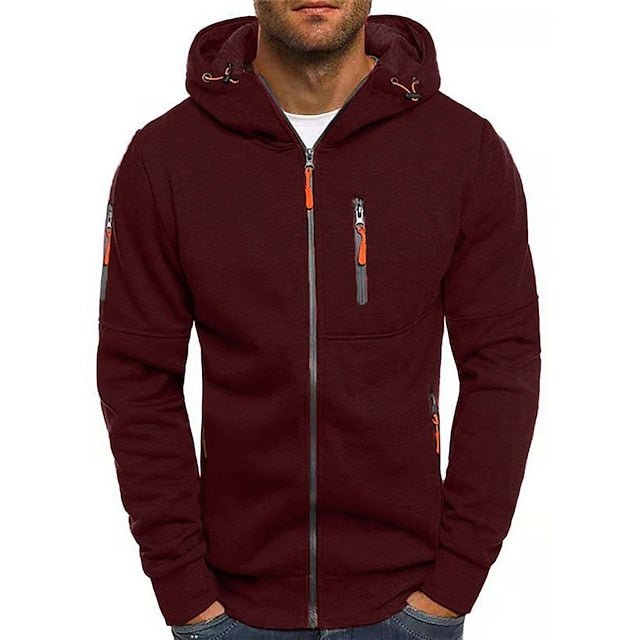 Lukas – Zip-Up Hooded Jacket