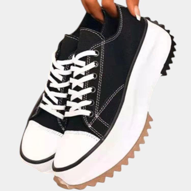 Ailania – Platform Lace-Up Sneakers
