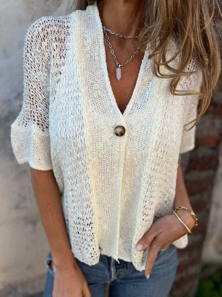 Naeria - Elegant Textured Top