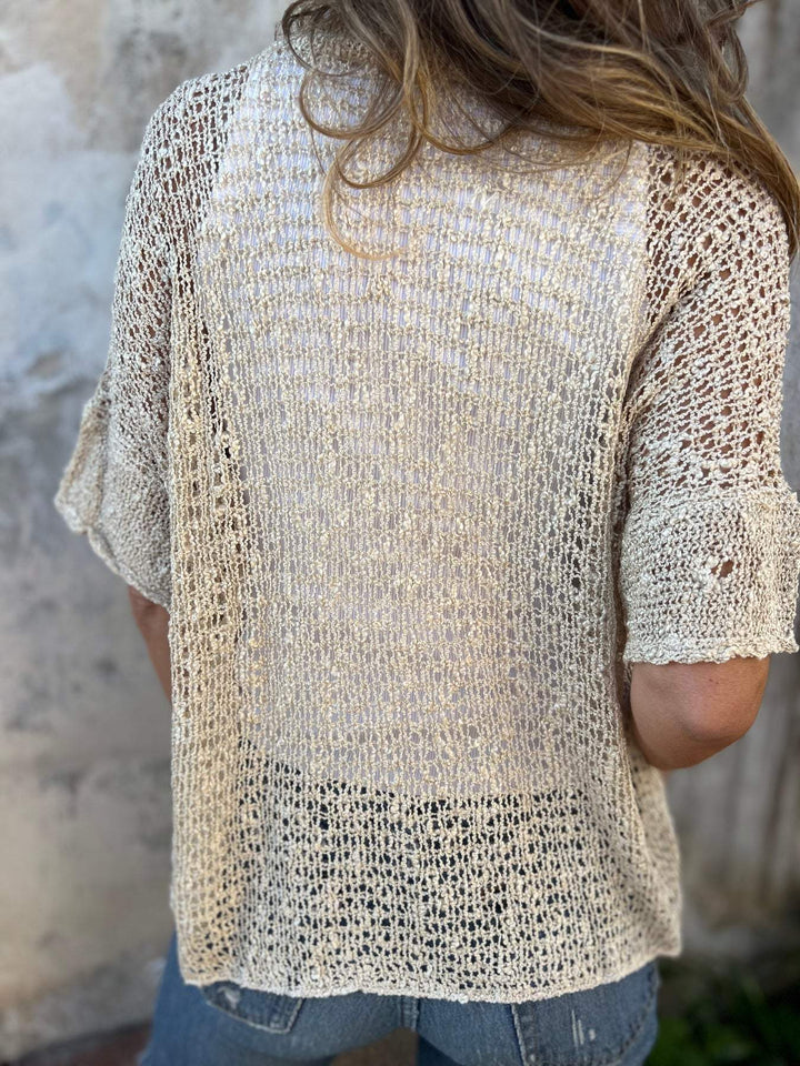 Naeria - Elegant Textured Top