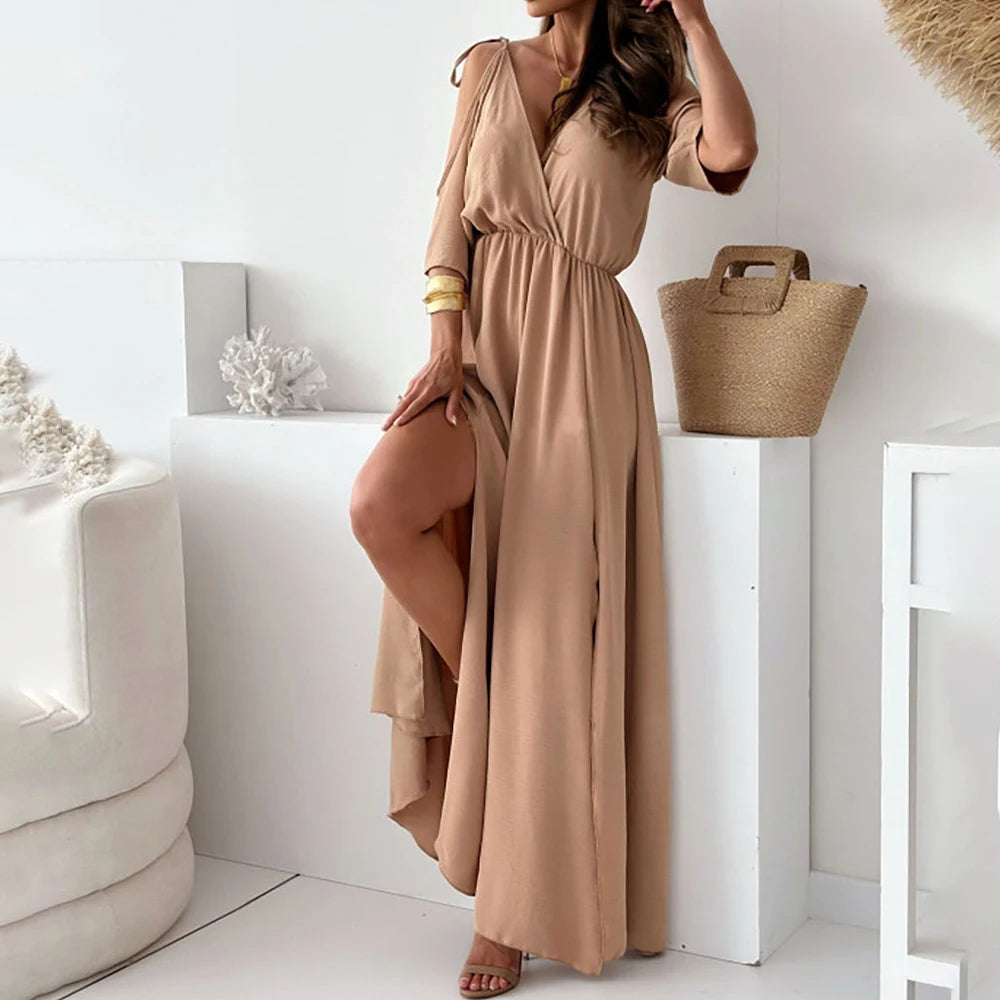 Sienna - Elegant Dress With Side Slit