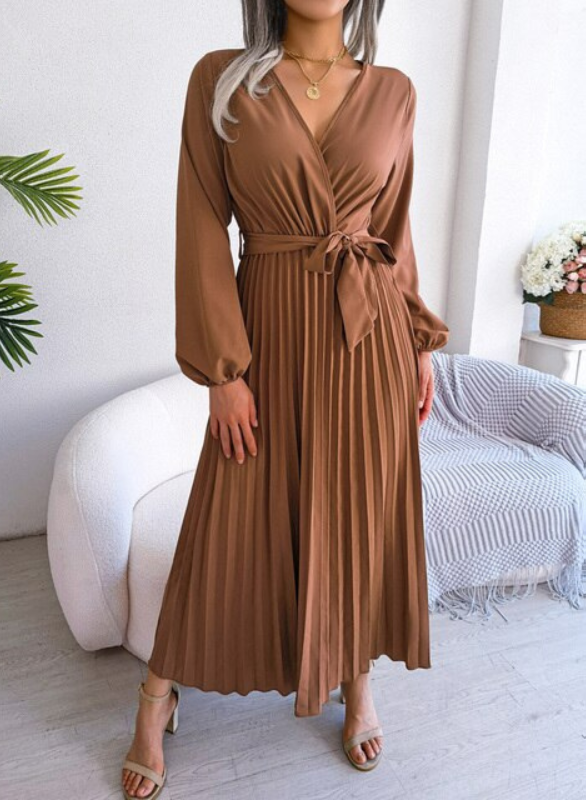Naomi - Pleated Festive Dress