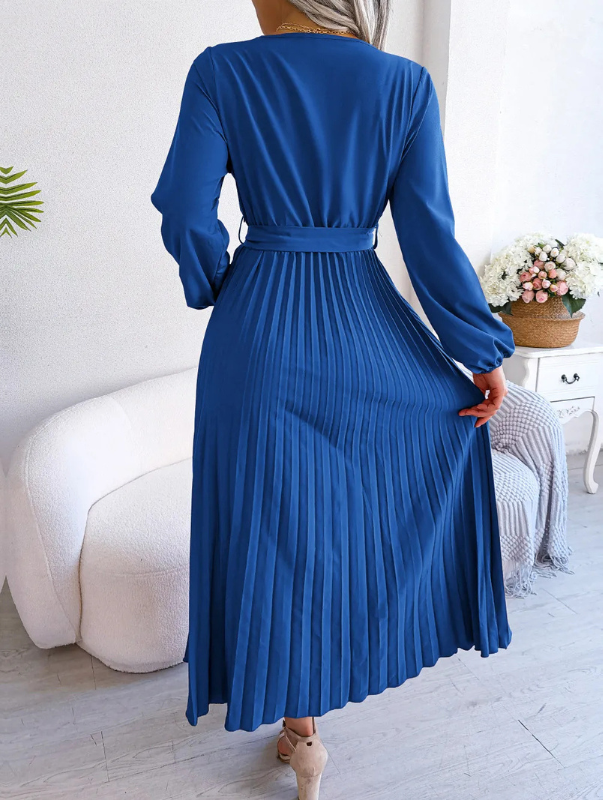 Naomi - Pleated Festive Dress