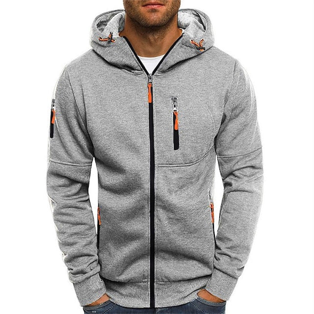 Lukas – Zip-Up Hooded Jacket