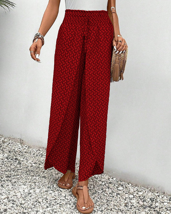 Lunara - Women's Wide-Leg Trousers