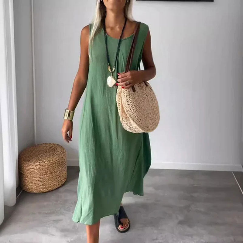 Noemi - Sleeveless Dress With Pockets