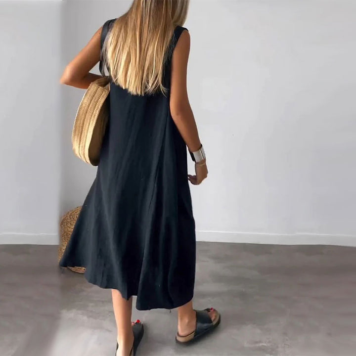 Noemi - Sleeveless Dress With Pockets