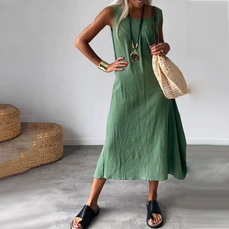 Noemi - Sleeveless Dress With Pockets