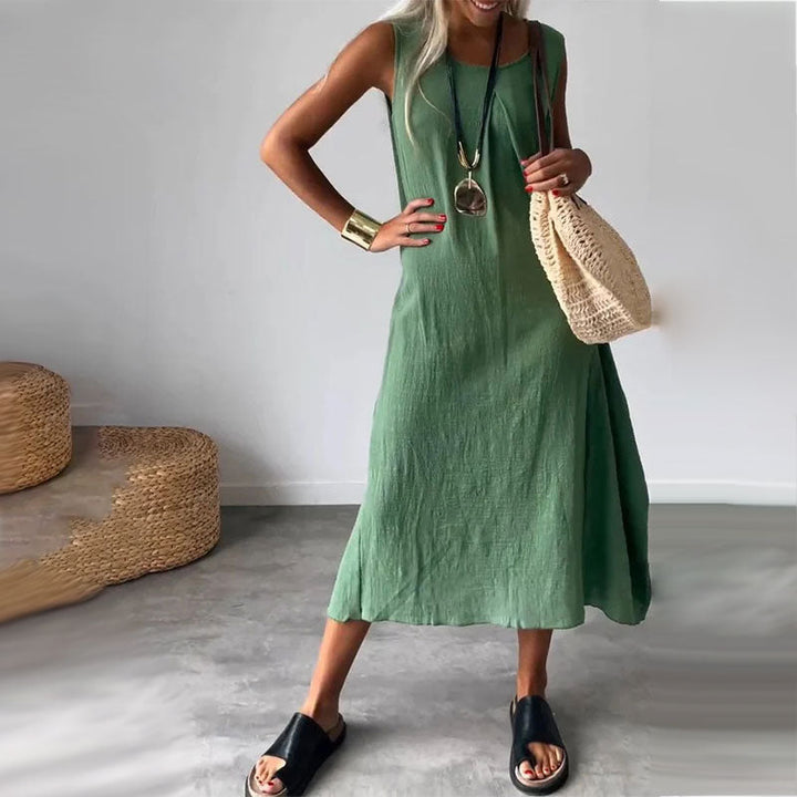 Noemi - Sleeveless Dress With Pockets