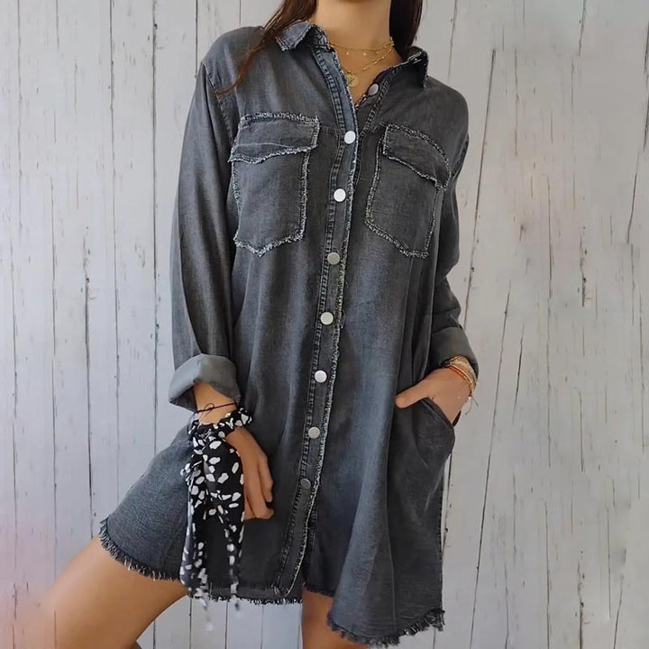 Annelie - Summer Coat With Button Placket