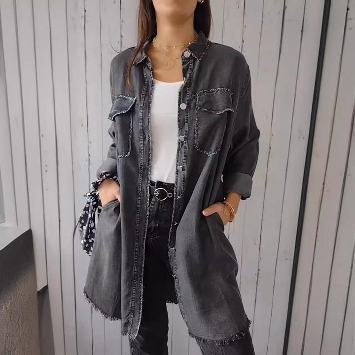 Annelie - Summer Coat With Button Placket