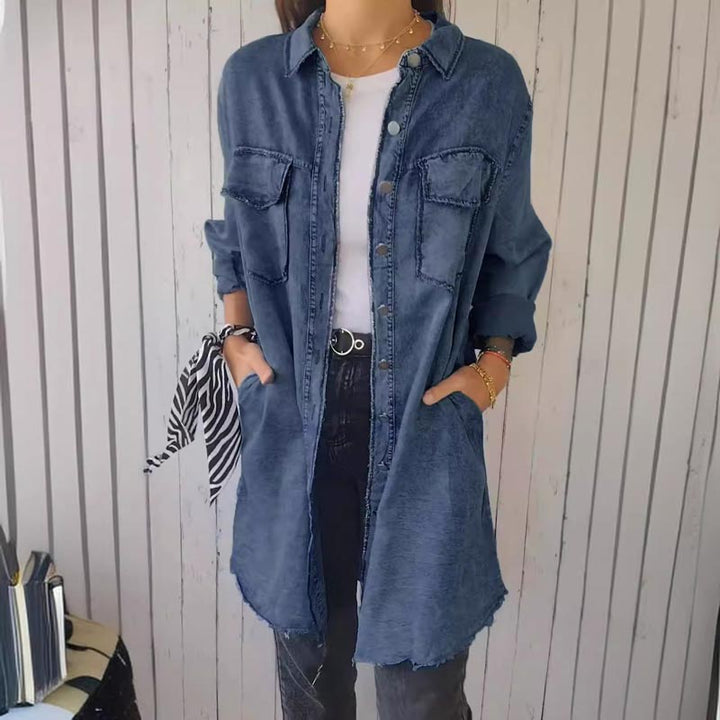 Annelie - Summer Coat With Button Placket