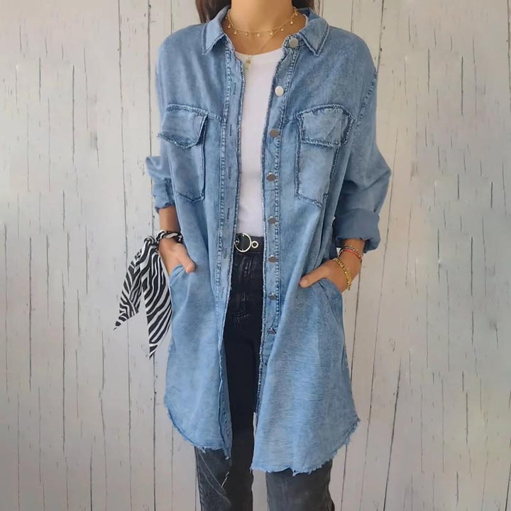 Annelie - Summer Coat With Button Placket