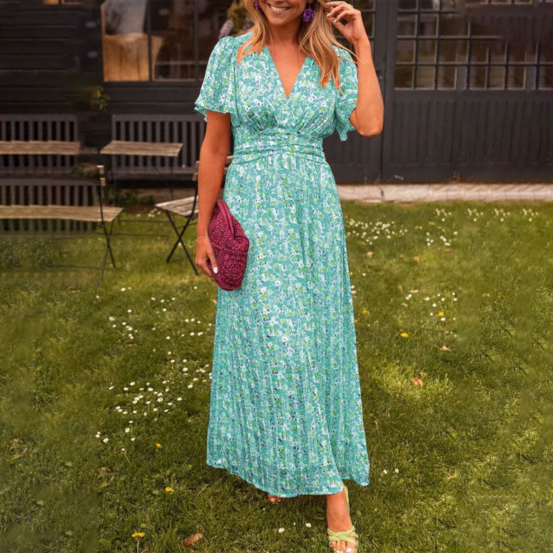 Romy - Summer Dress With V-Neckline