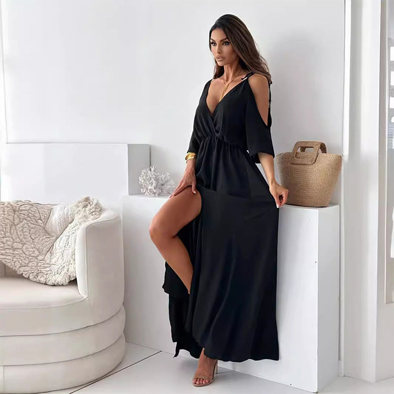 Sienna - Elegant Dress With Side Slit