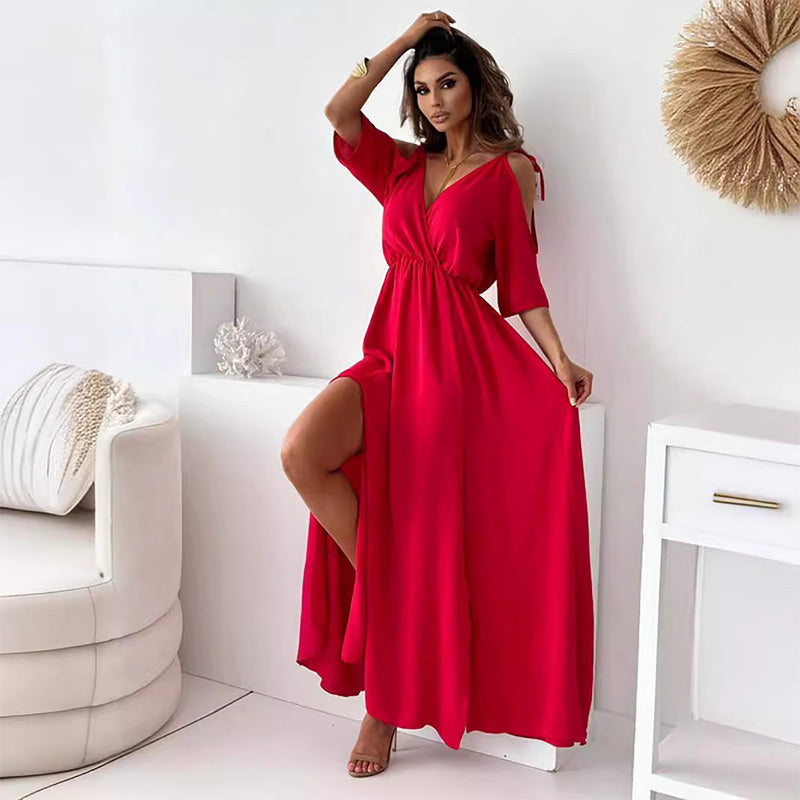Sienna - Elegant Dress With Side Slit