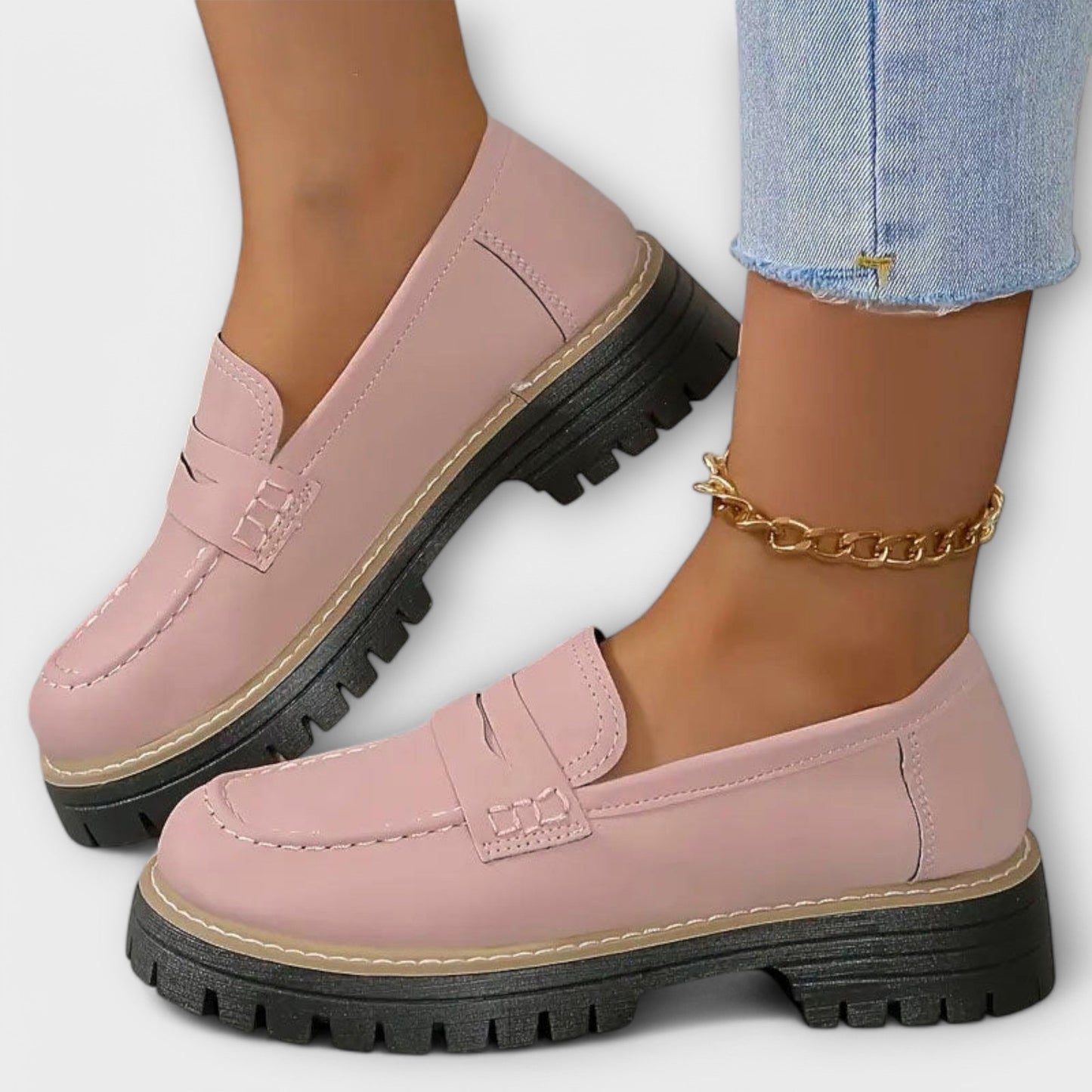 Miriam – Chunky Platform Loafers