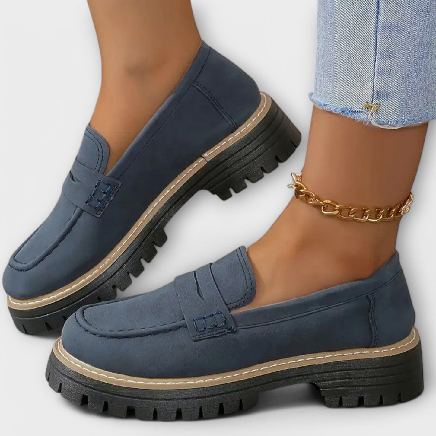 Miriam – Chunky Platform Loafers
