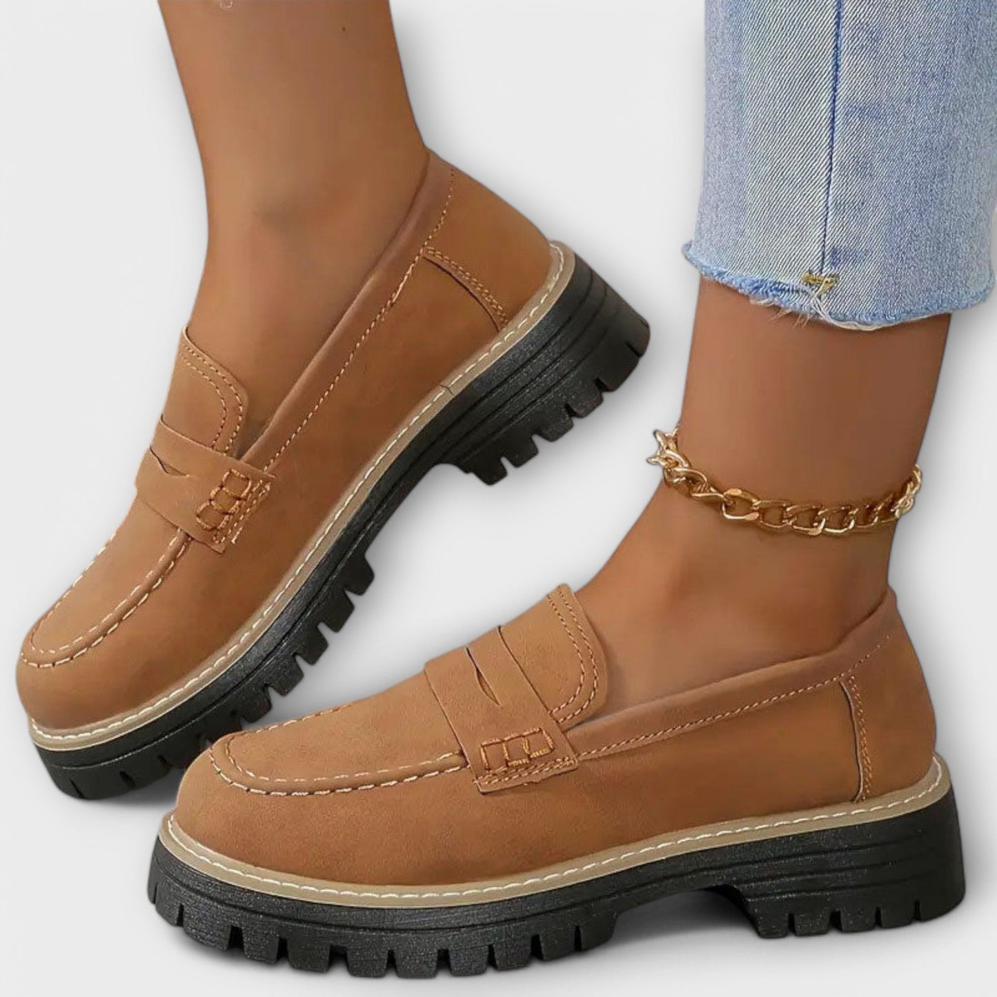 Miriam – Chunky Platform Loafers