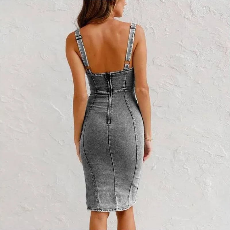 Mona - Denim Dress