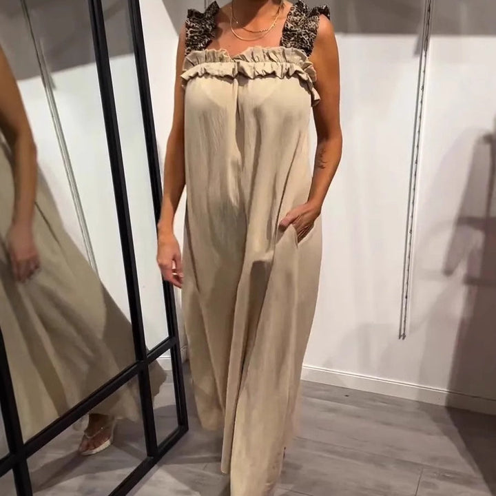 Tabea - Casual Sleeveless Dress With Pockets