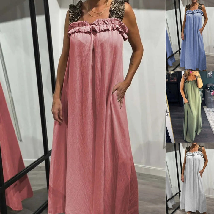 Tabea - Casual Sleeveless Dress With Pockets