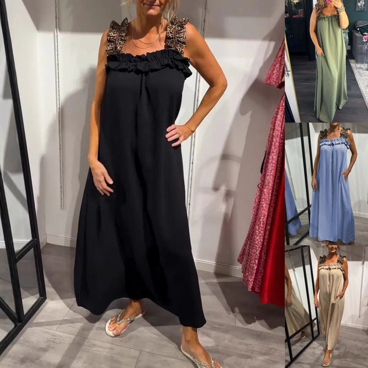 Tabea - Casual Sleeveless Dress With Pockets