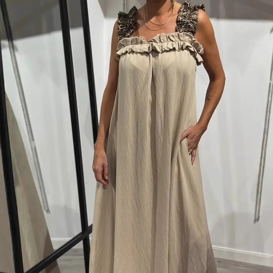 Tabea - Casual Sleeveless Dress With Pockets