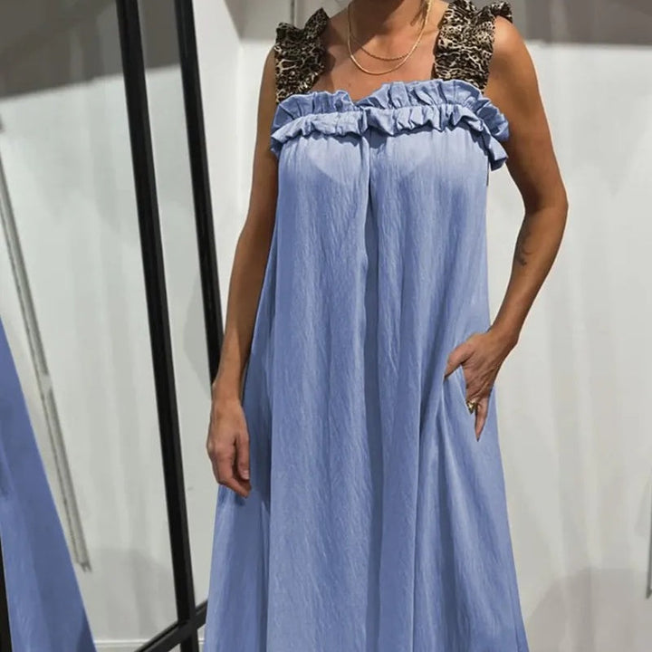 Tabea - Casual Sleeveless Dress With Pockets
