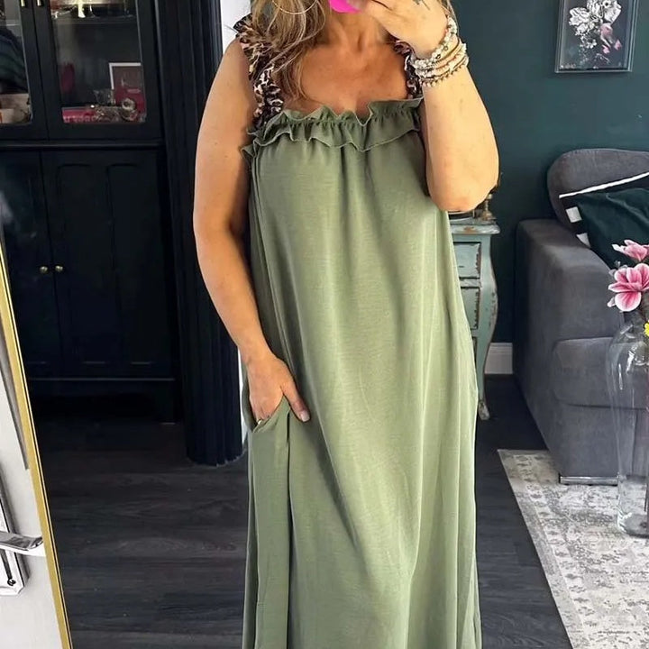 Tabea - Casual Sleeveless Dress With Pockets