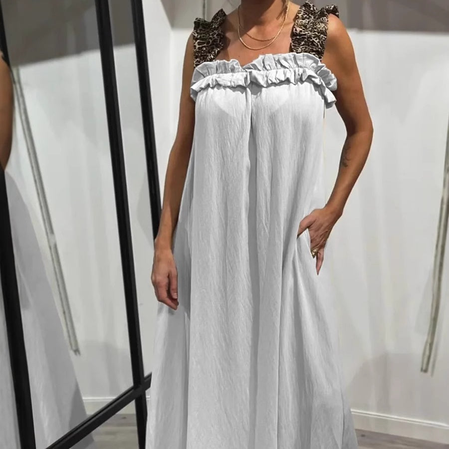 Tabea - Casual Sleeveless Dress With Pockets