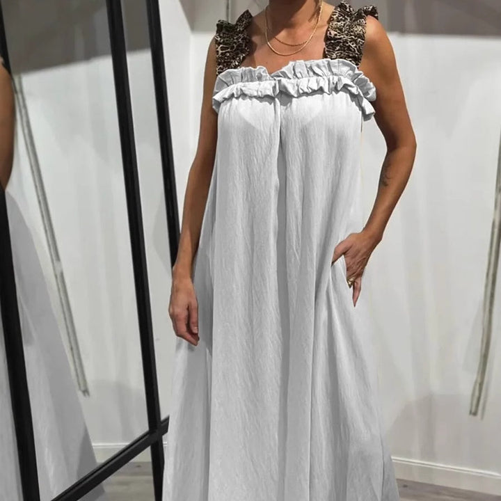 Tabea - Casual Sleeveless Dress With Pockets
