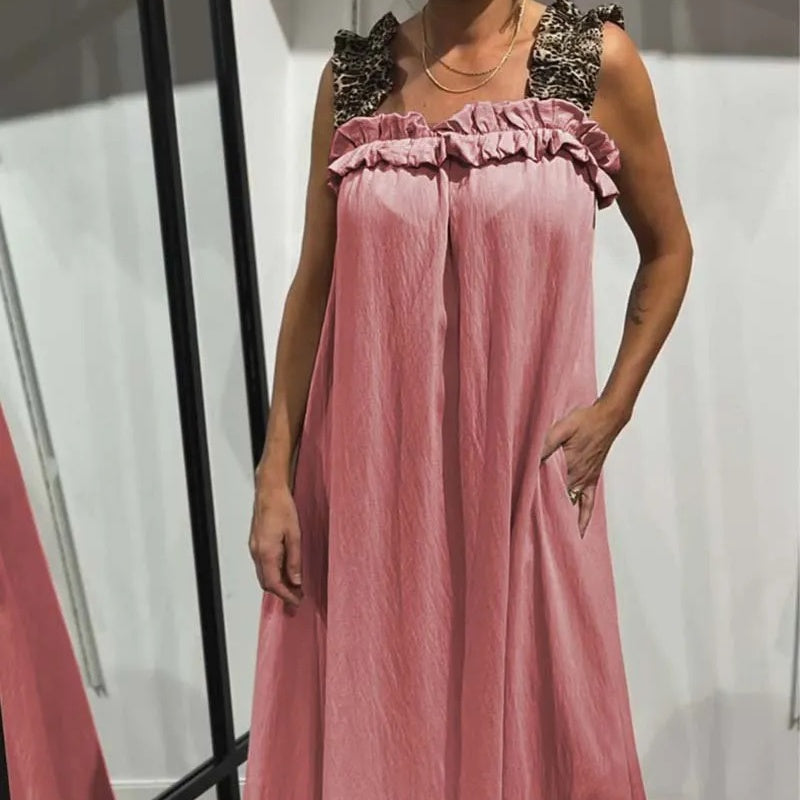 Tabea - Casual Sleeveless Dress With Pockets