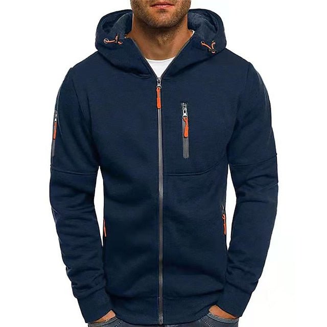 Lukas – Zip-Up Hooded Jacket