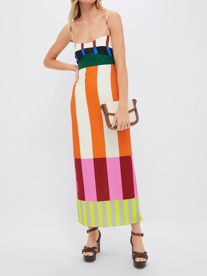 Paloma - Maxi Dress With Multi Look